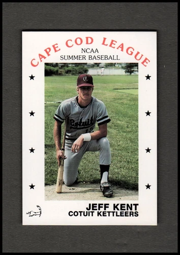 1988 Cape Cod Prospects P and L Promotions #169 Jeff Kent - NM-MT