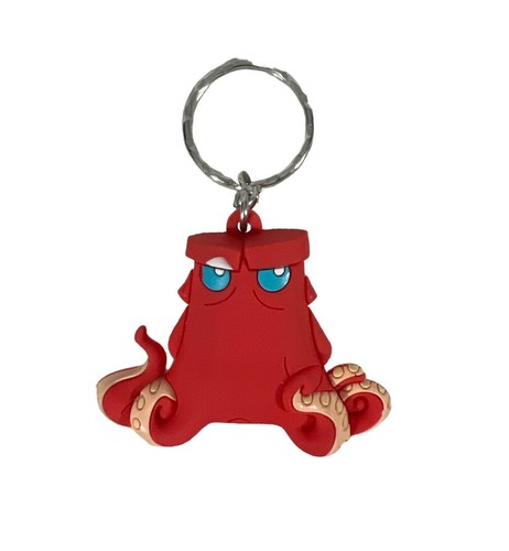 Disney pixar octopus hank Keychain figure Monogram Figural - 第 1/2 張圖片