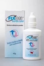 Fixon Super Grip denture adhesive Powder 30gm pack of 1