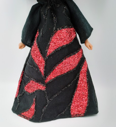Blythe Doll Halloween Costume: Spooky Dress & Hat Set for a Festive Look - Picture 6 of 7