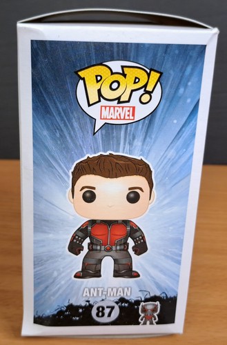 Funko Pop Vinyl Booblehead Marvel Ant-Man 87 Collector Corps Excl + Protector - Picture 6 of 12