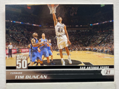 2007-08 Topps - 50 #1 Tim Duncan B2