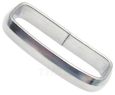 50 St. Schlaufen 20mm x 9,6 x 6 Schwer Breit Robust Schlaufen f&uuml;r Gurtband
