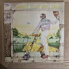 Signed Elton John And Bernie Taupin 12x12 Photo bundle 