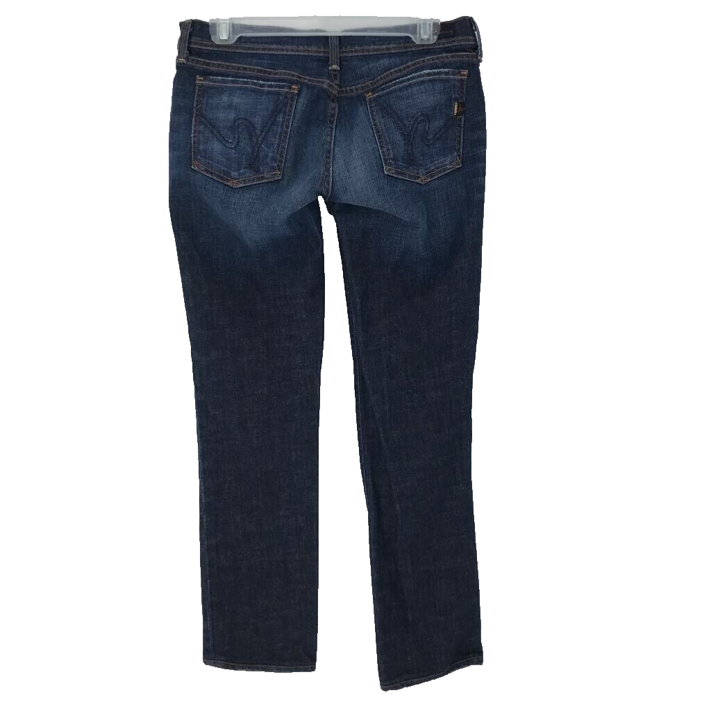 パンツ CITIZEN OF HUMANITY Women Straight Pants 2053B3025 Blue Citizens Of Humanity Womens Straight Leg Jeans Blue Stretch