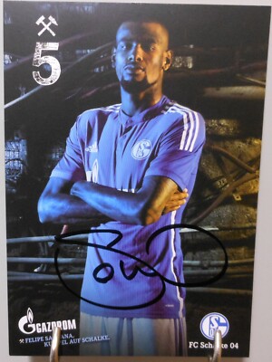Felipe Santana FC Schalke 04 Autogrammkarte Original Saison 2014/2015 #K108