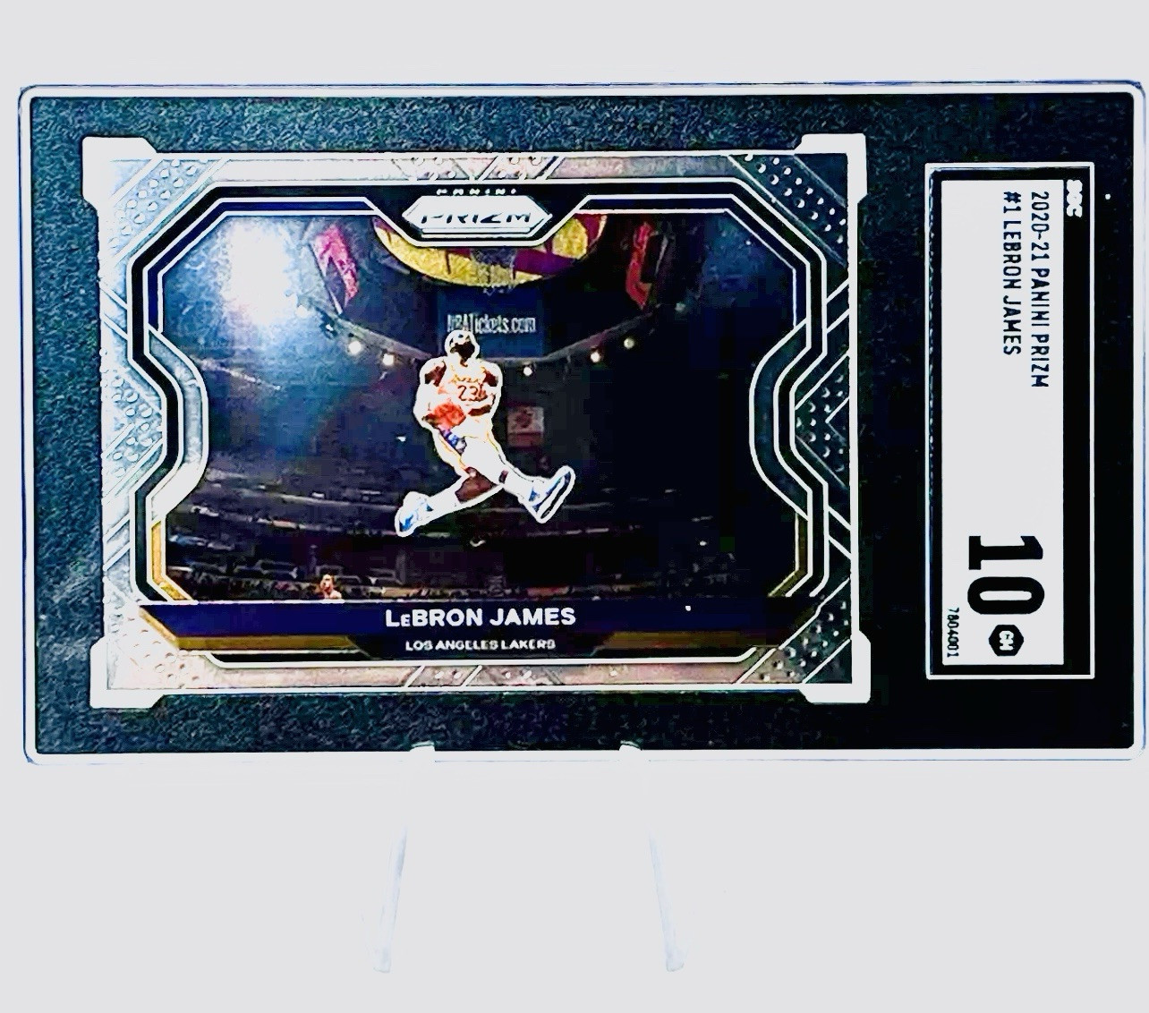 2020 Panini Prizm #1 Lebron James Prizm SGC 10 Gem Mint | eBay