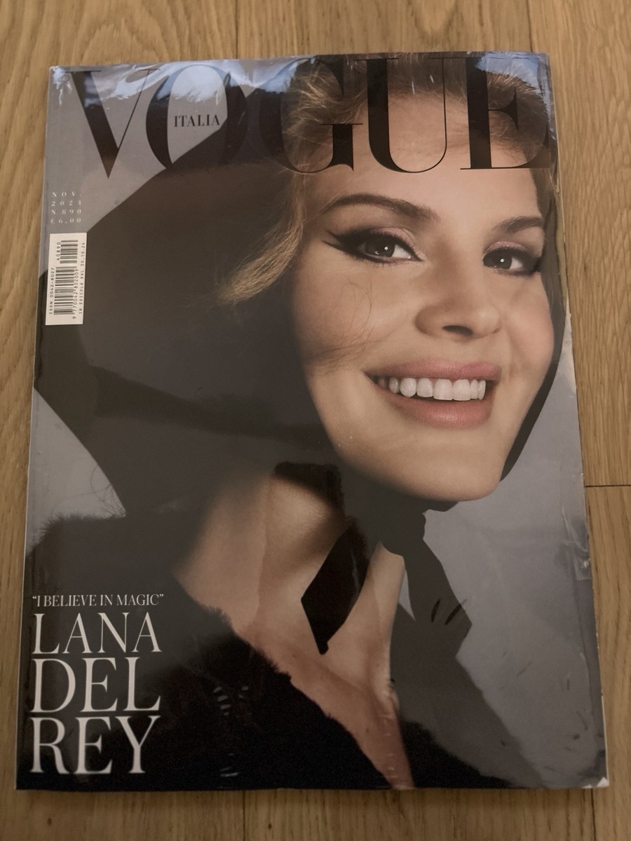 Vogue Italia November 2024 Lana Del Rey Cover Magazine – New