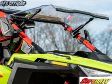 SuperATV MaxDrive Power Assist Flip Windshield POLARIS RZR PRO R  4-Seat 2022-24
