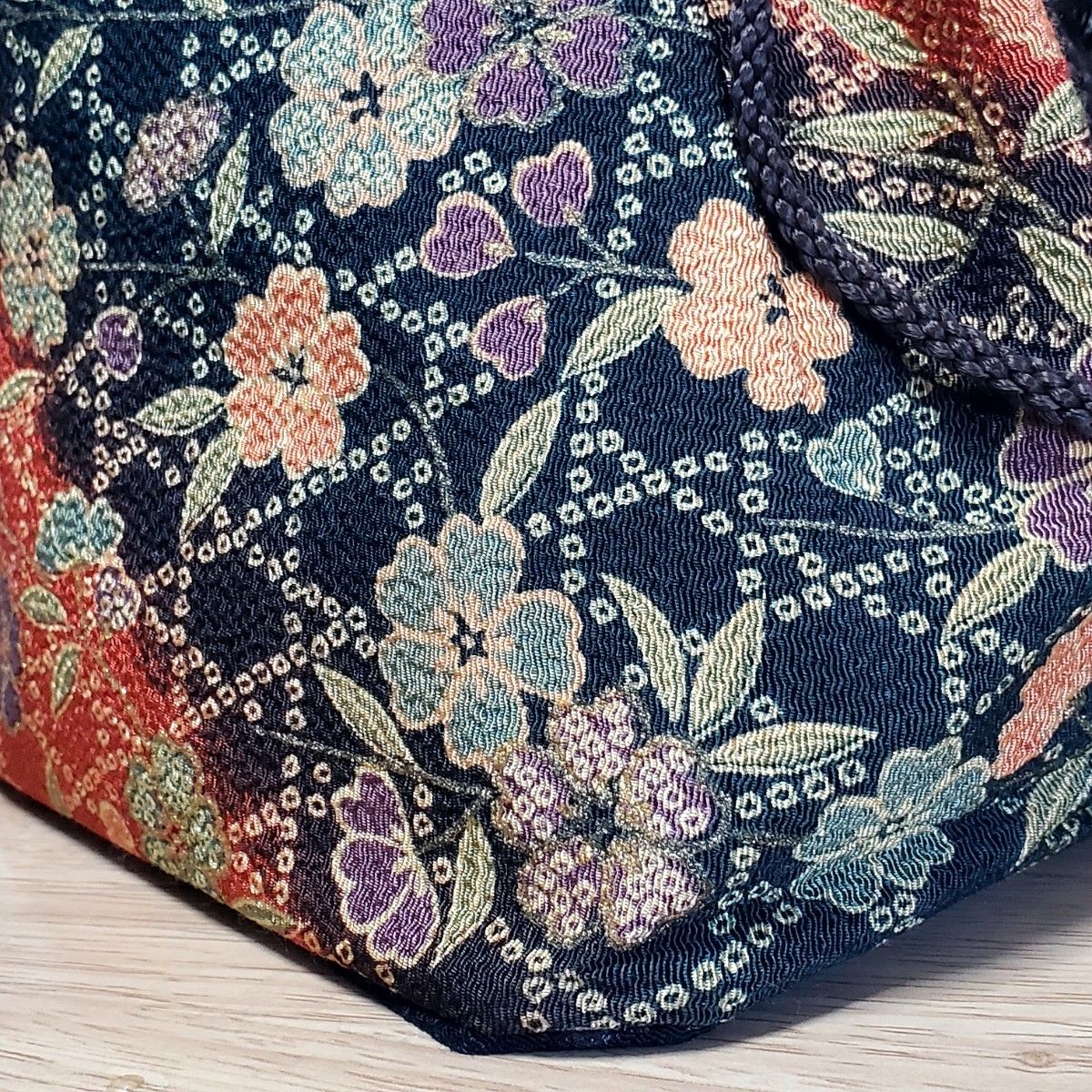 Japanese pattern drawstring bag drawstring bag un… - image 5