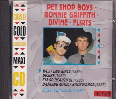 PET SHOP BOYS - RONNIE GRIFFITH - DIVINE - FLIRTS - Castle Gold Collection 20