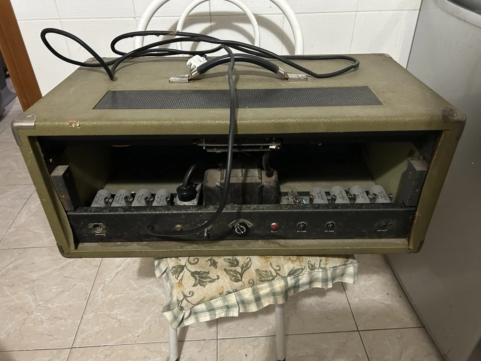 Testata Fbt Ranger Bass Per Basso Elettrico Vintage - Immagine 3 di 4