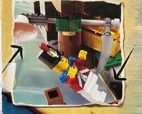 LEGO PIRATES: "Shipwreck Hideout"  (6253) - 310pcs - FREE SHIP!!