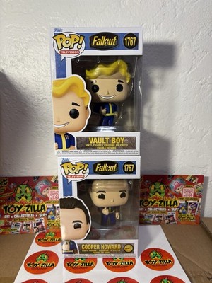 Fallout (TV Show) Vault Boy Funko Pop! Vinyl Figure #1767 + Cooper Howard CHASE