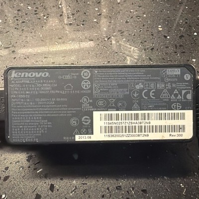 Lenovo ADLX65NLC3A AC Adapter 65W 20V 3.25A 45N0323 45N0324 36200293 