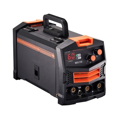 MIG Welder 130Amp Gasless Flux Core Mig Welding Machine with IGBT Inverter Tech