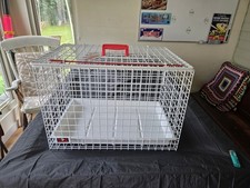 MDC Cat Pet Small Dog Carrier  Top Opening Metal Mesh Pet Travel Crate