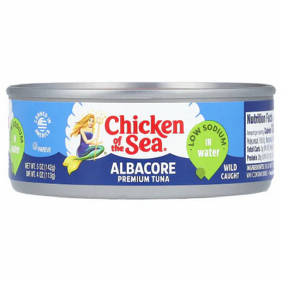 Chicken of the Sea Chunk White Albacore Tuna Low Sodium in Water
