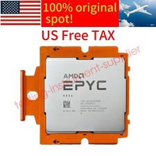 AMD EPYC Genoa 9334 CPU processor 2.7-3.9 GHz 32 core 64 threads 128mb