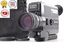 Tested  MINT w/ Case  Canon 514 XL Super8 Movie Camera 9-45mm F/1.4 From JAPAN