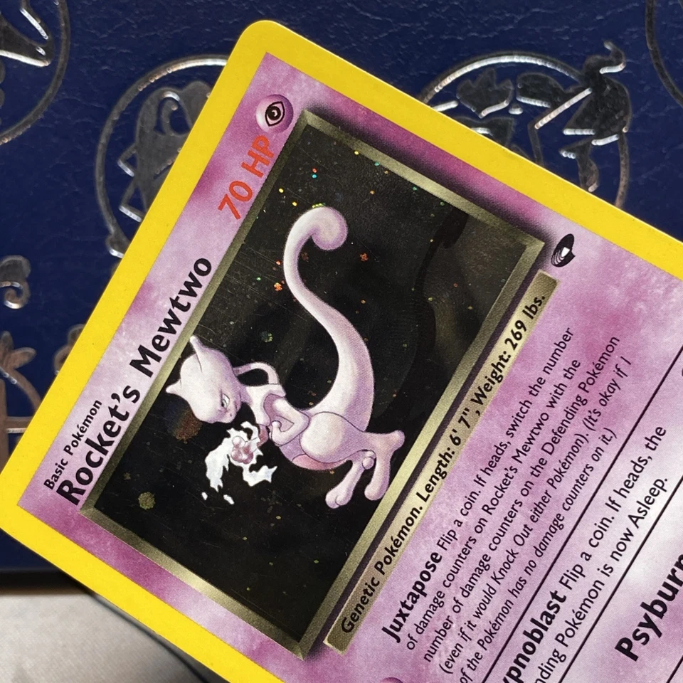 Rocket's Mewtwo 14/132 Gym Challenge Holo Pokèmon 2001 NM - - Image 3 of 4
