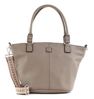 Fredsbruder Triangle Shopper Shopper Schultertasche Tasche Muddy Taupe Braun