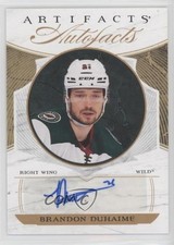 2022-23 Upper Deck Artifacts Auto Facts Brandon Duhaime #AF-BD Auto 11cu