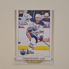 Upper Deck 2024-25 Series 1 O-Pee-Chee Glossy Connor McDavid OG-22 Oilers Hockey