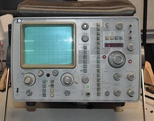 HP MODEL 1722B 275 MHz 2 CHANNEL OSCILLOSCOPE COMMERCIAL SURPLUS 