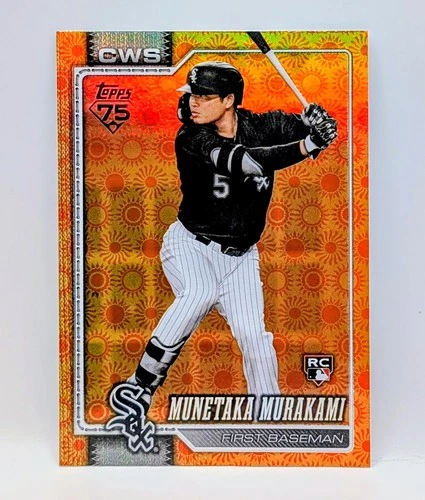 2026 Topps Series 2 Munetaka Murakami Holiday Foil RC + Bowman Base Rookie - CWS