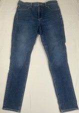 American eagle the dream Jean super hi-rise jegging Blue Size 12 Regular Womens