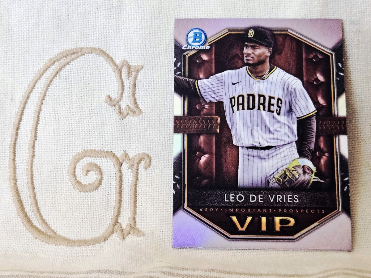 Leo De Vries, Padres/Athletics, 2025 Bowman Chrome VIP VIP-14🇬 | eBay