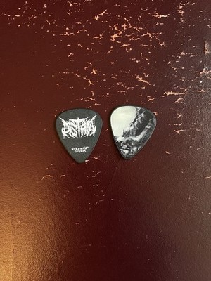 Deathcore Band Distant Guitar Pick Aeons Of Oblivion