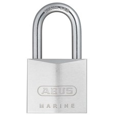ABUS 75IBHB/40 KD Keyed Padlock, 49/64 in,Rectangle,Silver 5JKV3