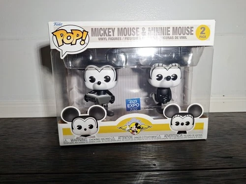 Funko Pop Disney - Mickey Mouse & Minnie Mouse 2 Pack Amazon (Expo 23 Exclusive)