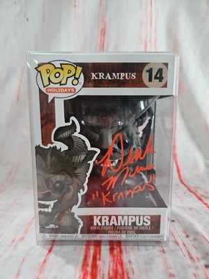Derek Mears Signed Krampus Funko With Protector And COA