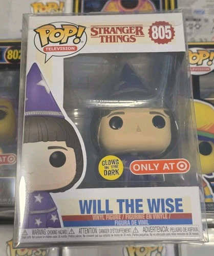 Will the Wise Funko Pop Stranger Things Glow GITD Sorcerer Target Exclusive 805