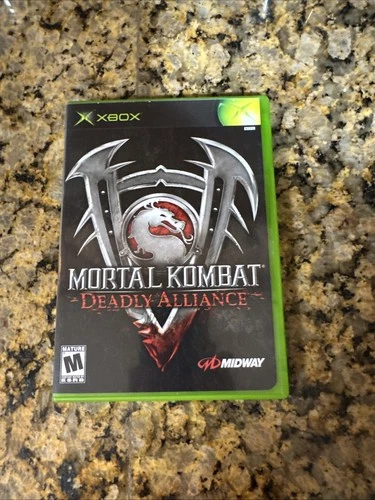 Mortal Kombat: Deadly Alliance Platinum Hits (Microsoft Xbox, 2003) CIB, Mint