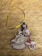 Mulan Disney Christmas Tree Pvc Ornament W/ S...