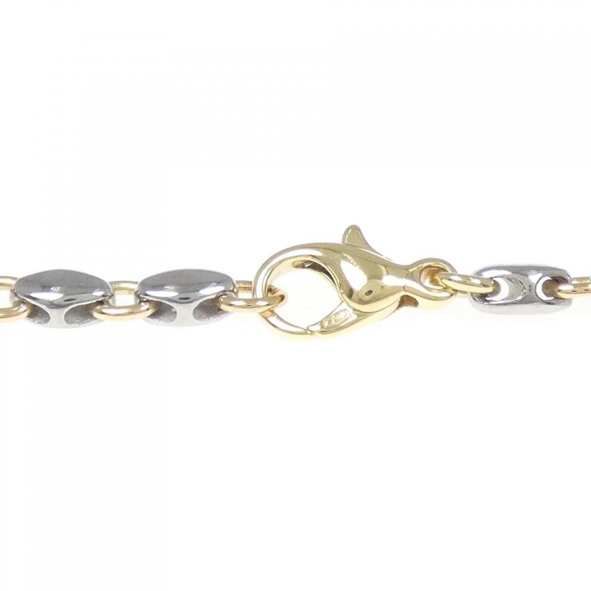 Authentic BVLGARI 750YG ST Necklace #260-007-019-1028 | eBay