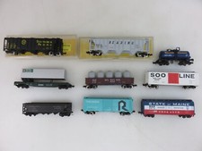 Atlas Reefer Tank Hopper Gondola Box Car Lot 9pc N Gauge Scale