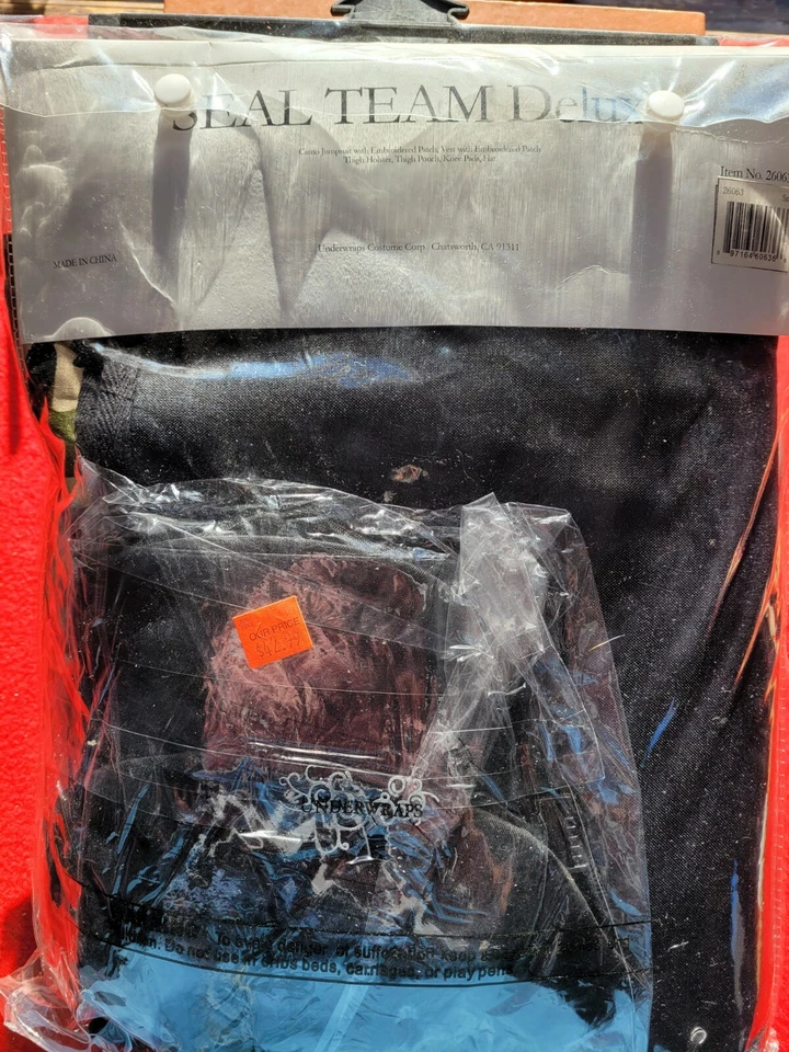 Disfraz de Halloween para niño sello azul marino talla pequeña Foto 3 de 3