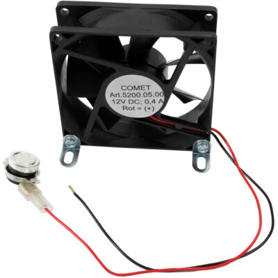 12V Autom. Kühlschranklüfter Lüfter Ventilator Kühlschrank Wohnmobil Wohnmobil  