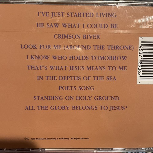 SEALED Southern Gospel CD Cathedrals "I've Just Started Living" Cathedral Quarte - Picture 2 of 2