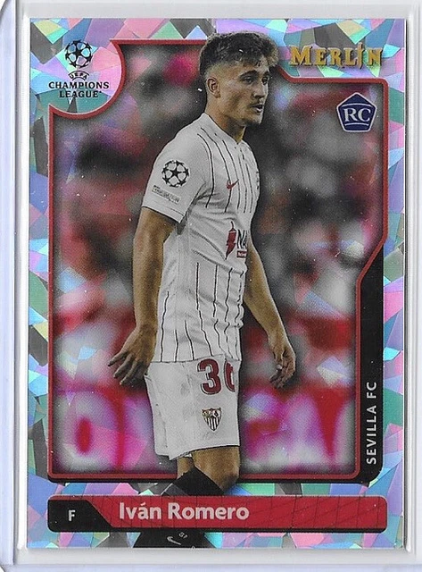 2021-22 Topps Merlin Chrome Ivan Romero Atomic Refractor Rookie #/250