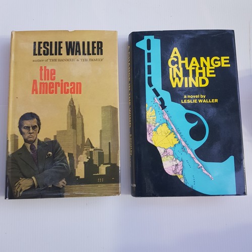 Leslie Waller The American A Change in the Wind Novel Hard Cover Action Vintage