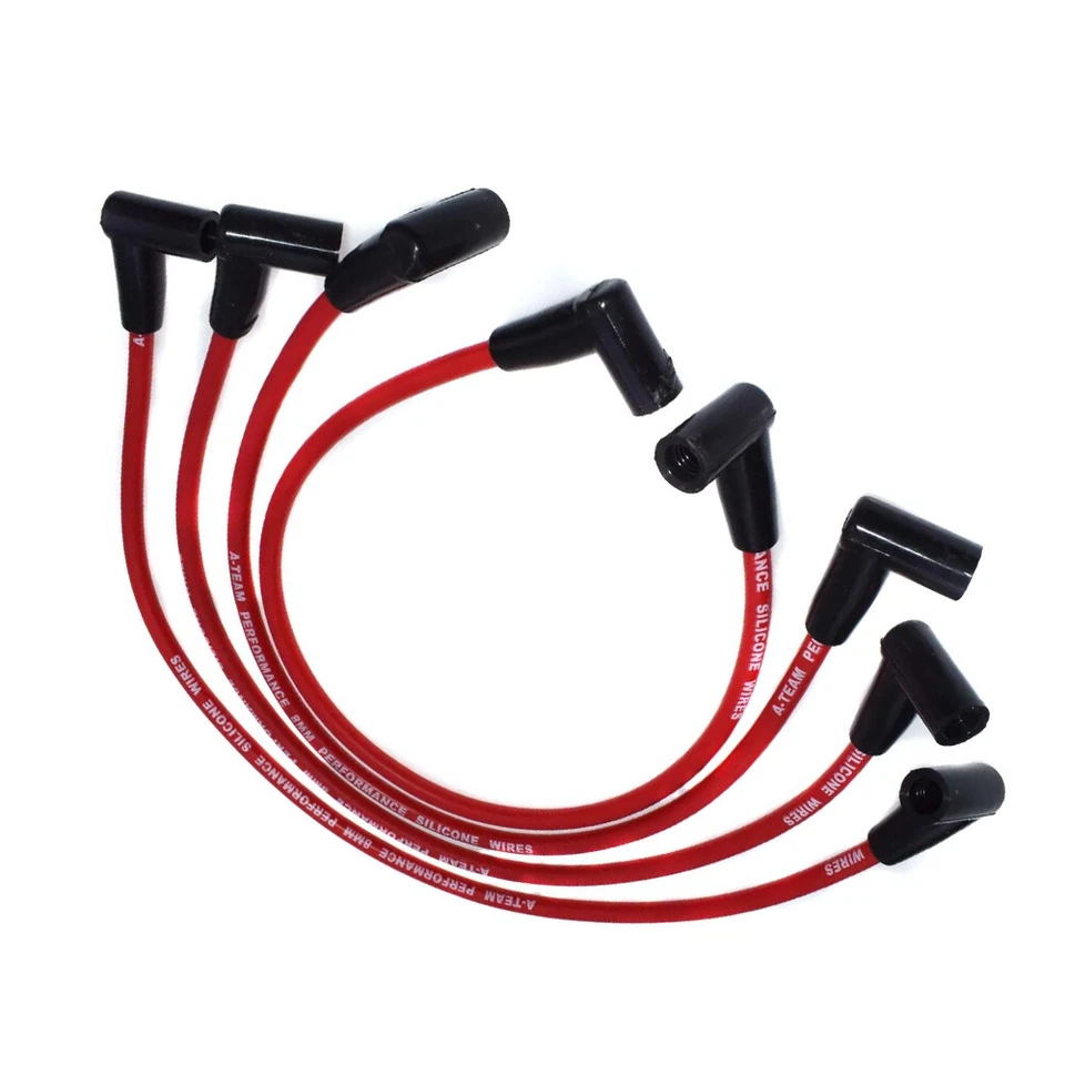 Spark Plug Wire Automotive High Voltage Ignition Wires For Mazda RX-8 1.3L 04-11 - Image 2 of 4
