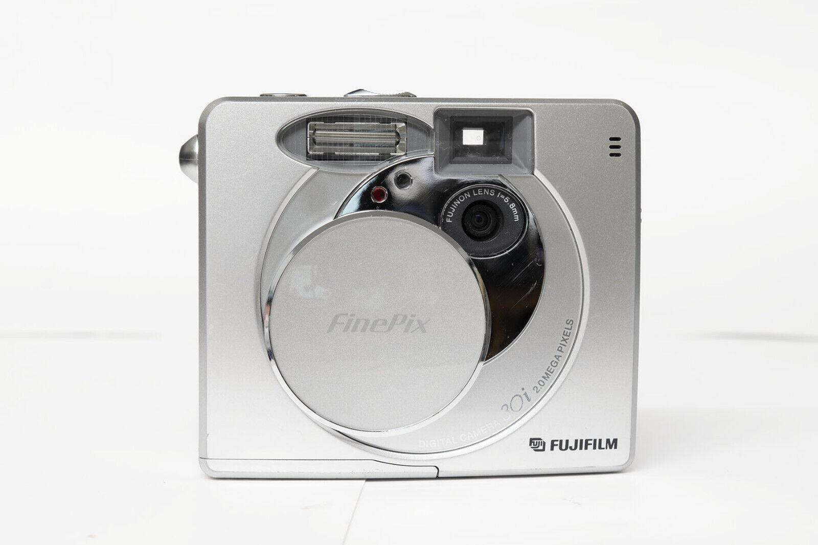 1 fully working Fujifilm Finepix 30i silver digital camera without box for  sale!