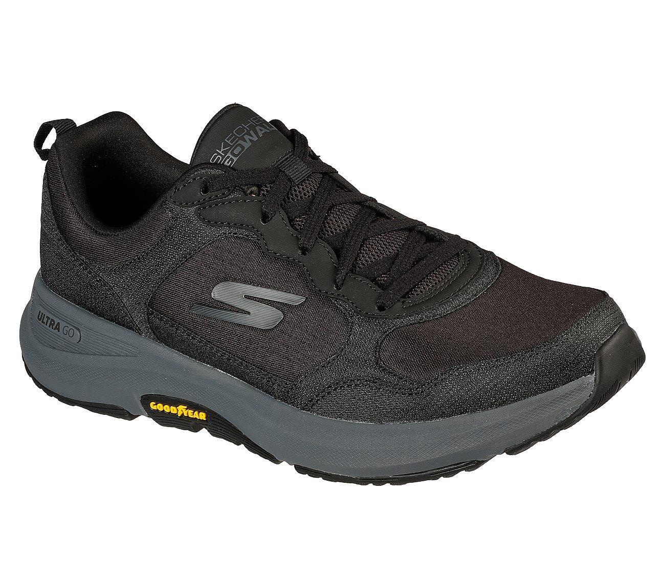 Skechers Hombre Zapatillas Zapatos en Negro / Carbón en Talla UK6A UK13