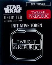 Star Wars Unlimited Twilight of the Republic Initiative Token Promo  - Sealed